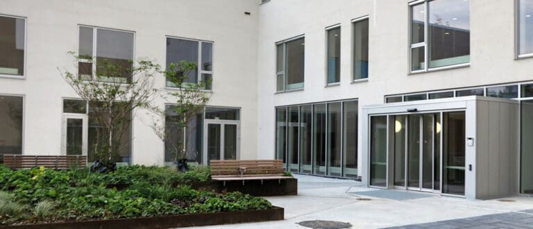 Plejehjem med intelligente gardiner