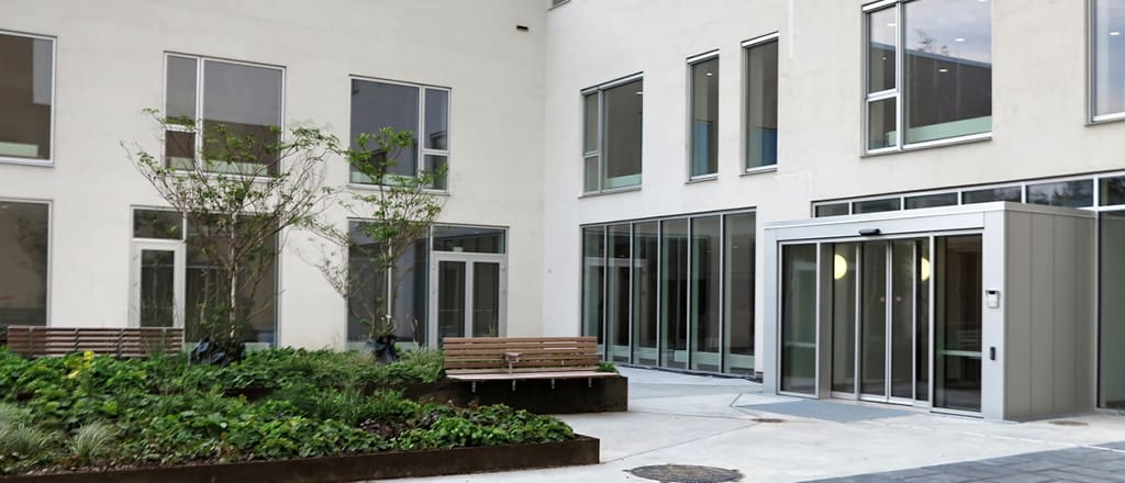 Plejehjem med intelligente gardiner