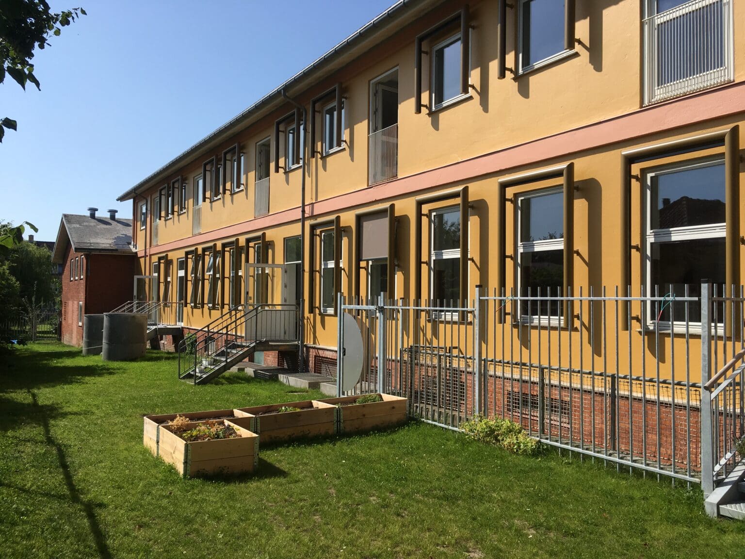 Udvendige screens åbne